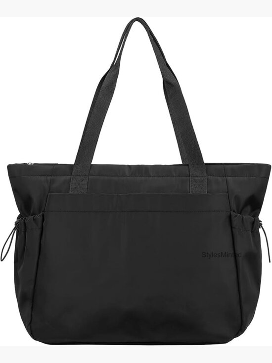 Handbags - Large Tote Bag Lightweight Travel Work Gym Handbag with Zipper